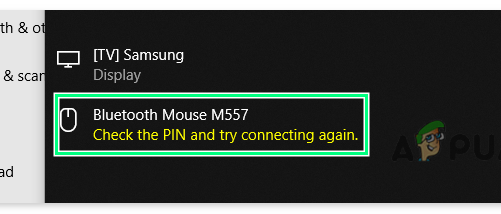 ‘Check the PIN And Try Connecting Again’ Ошибка сопряжения Bluetooth на Windows 10 [FIXED]