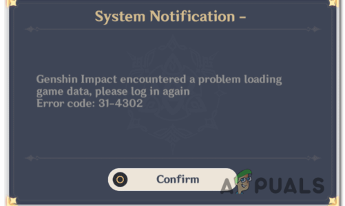 Как исправить код ошибки 31-4302 на Genshin Impact?