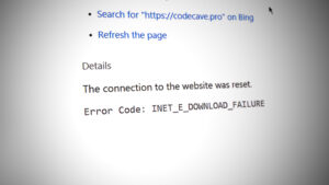 INET_E_DOWNLOAD_FAILURE