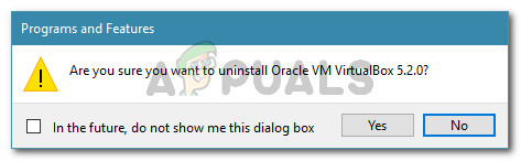 Подтверждение установки Oracle VM VirtualBox