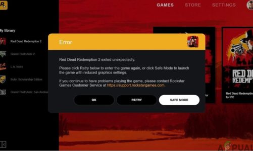 [Исправить] Red Dead Redemption 2 PC падает при запуске
